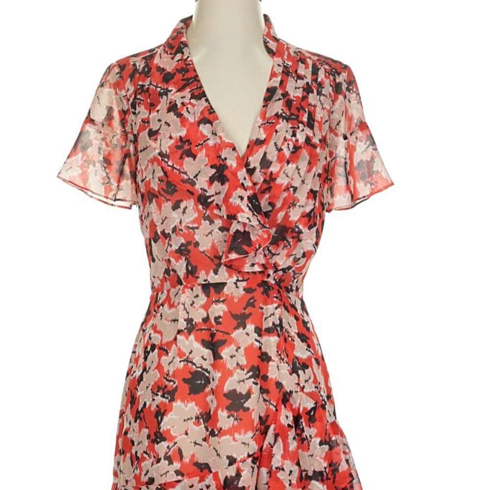 Reiss Floral Cocktail Dress - Size 6